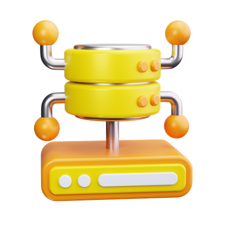 Datenbank  3D Icon