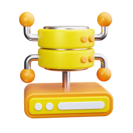 Datenbank  3D Icon