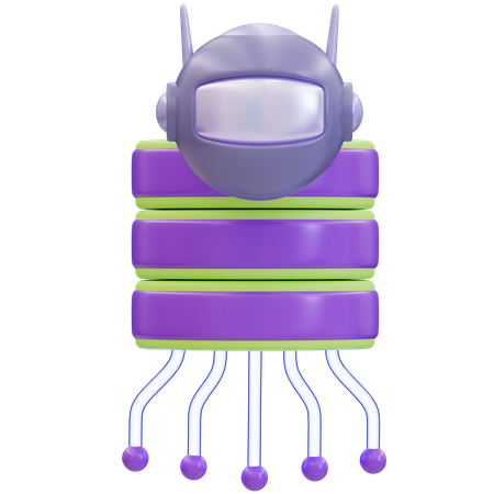 Datenbank  3D Icon