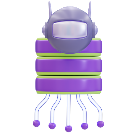 Datenbank  3D Icon