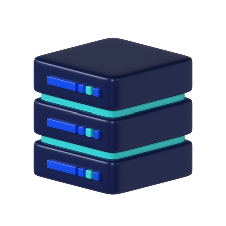 Datenbank  3D Icon