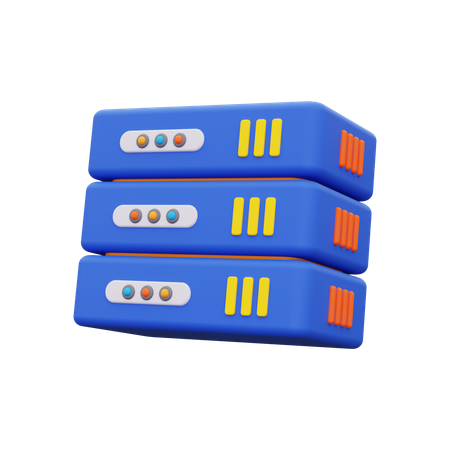 Datenbank  3D Icon