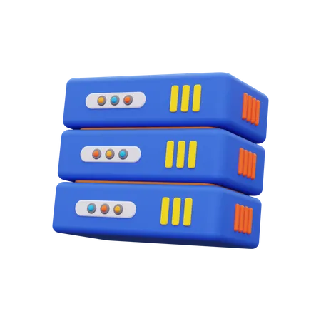 Datenbank  3D Icon