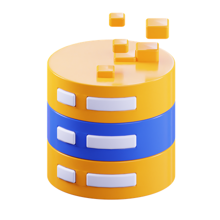 Datenbank  3D Icon