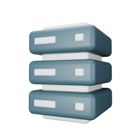 Datenbank  3D Icon