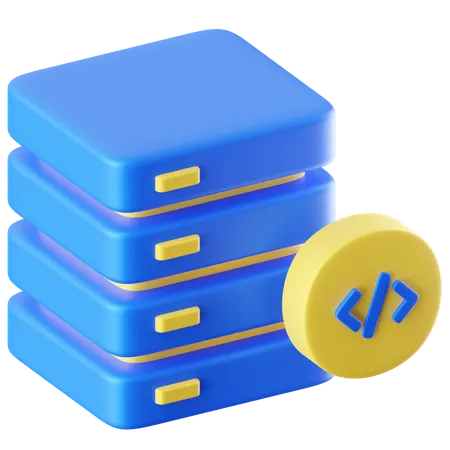 Datenbank  3D Icon
