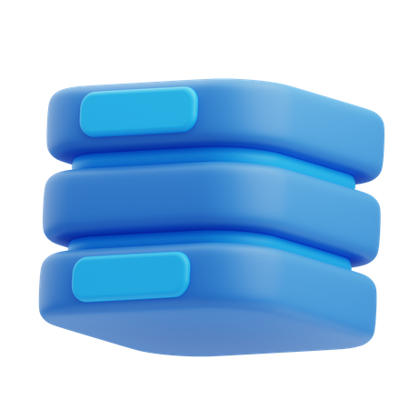 Datenbank  3D Icon