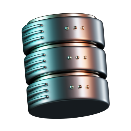 Datenbankhardware  3D Icon