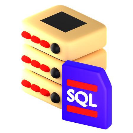 Datenbank SQL  3D Icon