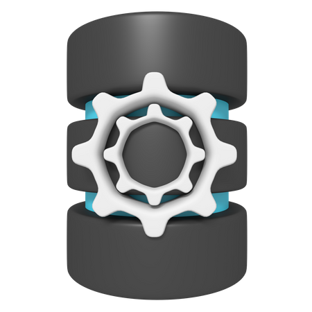 Datenbanksicherheit  3D Icon