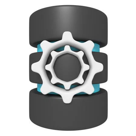 Datenbanksicherheit  3D Icon