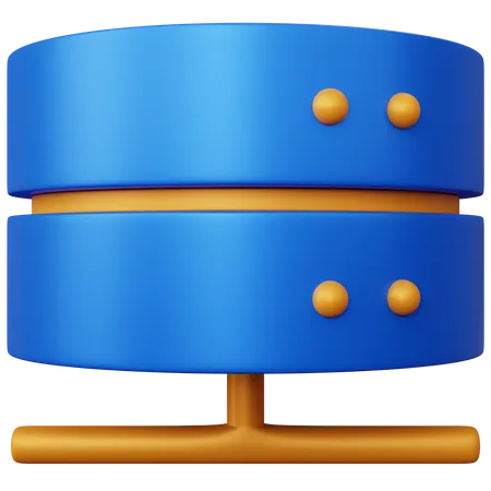 Datenbankverbindung  3D Icon