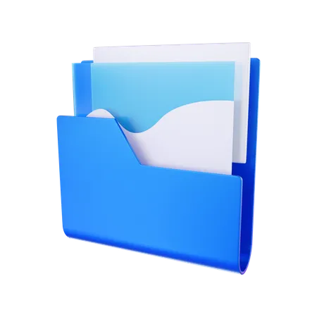 Datenordner  3D Icon