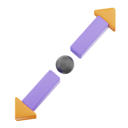 Datenpfeil  3D Icon