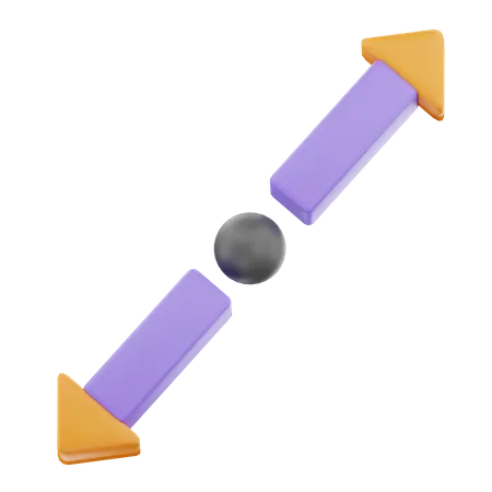 Datenpfeil  3D Icon