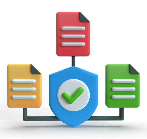 Datenschutz  3D Icon