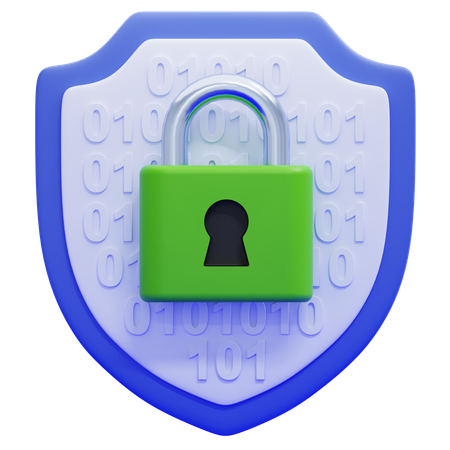 Datenprivatsphäre  3D Icon
