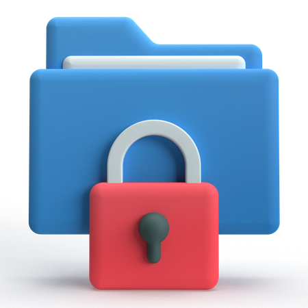 Datenschutz  3D Icon