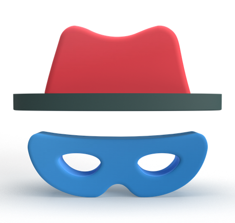 Privatsphäre  3D Icon