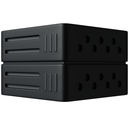 Datenserver  3D Icon