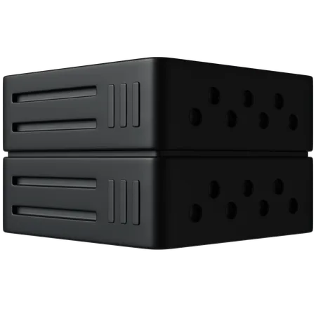 Datenserver  3D Icon