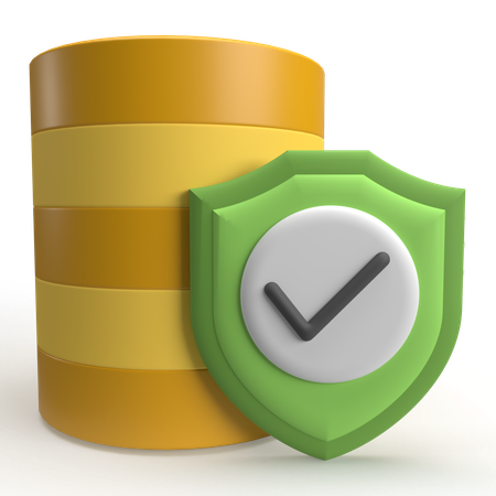 Datensicherheit  3D Icon