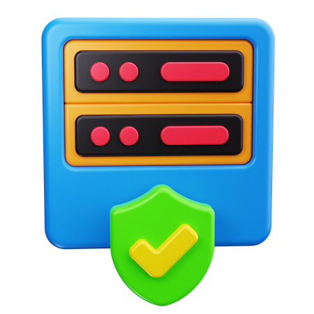 Datensicherheit  3D Icon