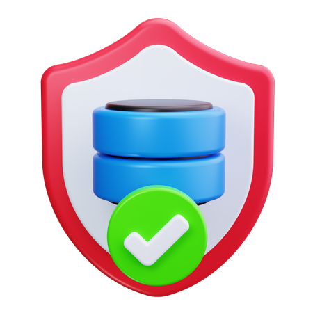 Datensicherheit  3D Icon