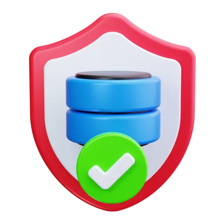 Datensicherheit  3D Icon