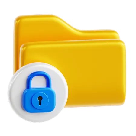 Datensicherheit  3D Icon