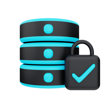 Datensicherheit  3D Icon