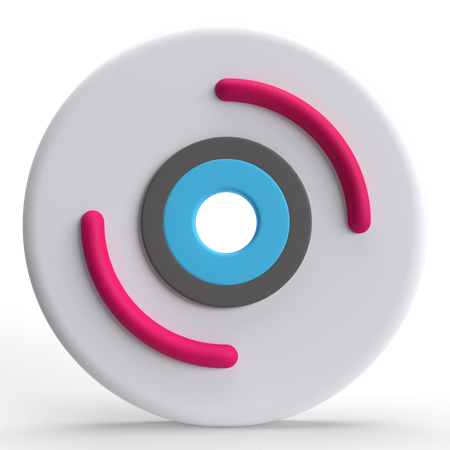 Scheibe  3D Icon