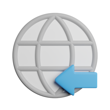 Datentransfer  3D Icon