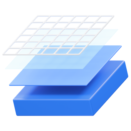 Datenverarbeitung  3D Icon