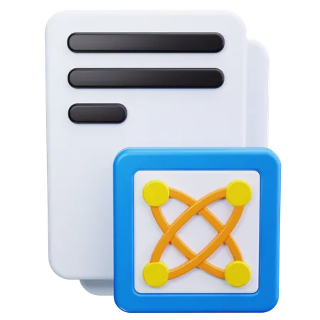 Datenwissenschaftsdiagramm  3D Icon