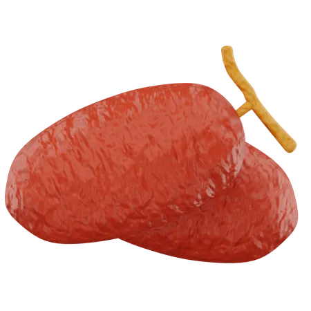 Dates  3D Icon