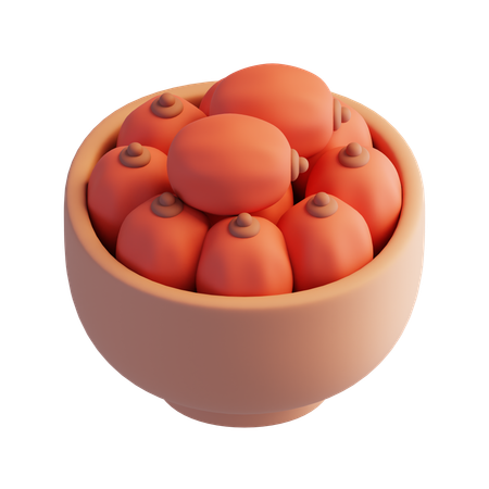 Dates  3D Icon