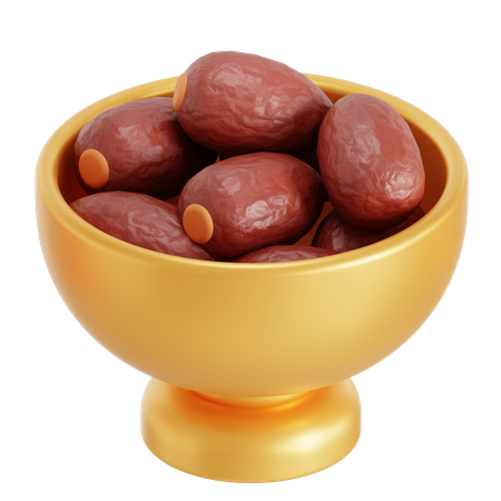 Dates  3D Icon