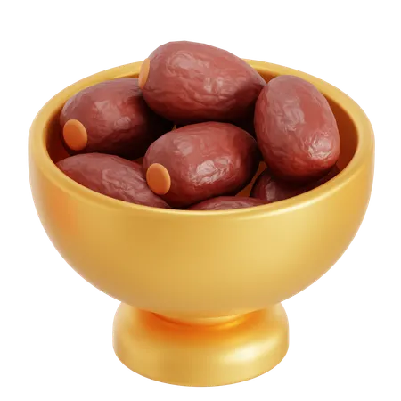 Dates  3D Icon