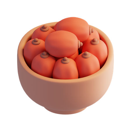 Dates  3D Icon
