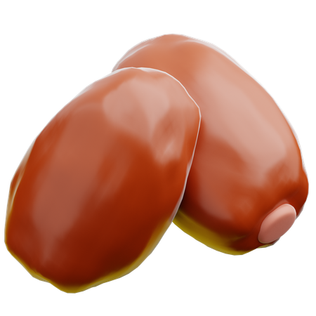 Dates  3D Icon