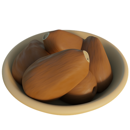 Dates  3D Icon