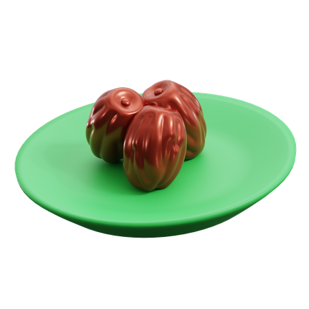 Dates  3D Icon