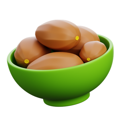 Dates  3D Icon