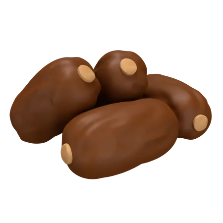 Dates  3D Icon