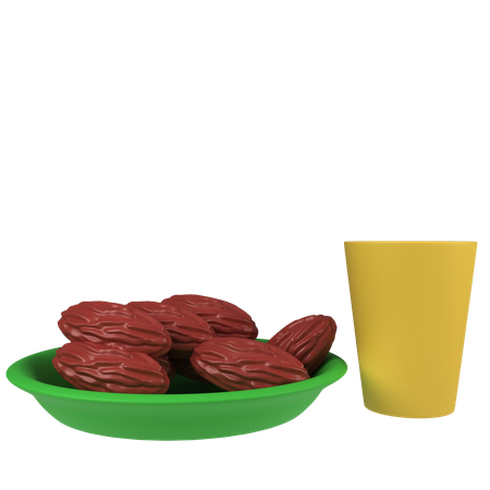 Dates  3D Icon