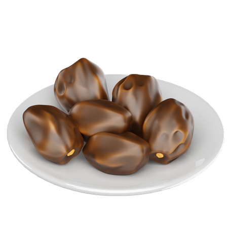 Dates  3D Icon