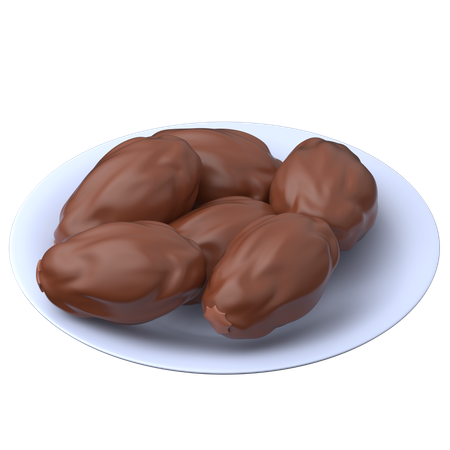 Dates  3D Icon