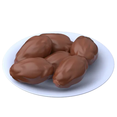 Dates  3D Icon