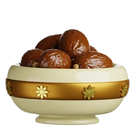 Dates  3D Icon